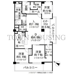 碑文谷マンションの物件間取画像